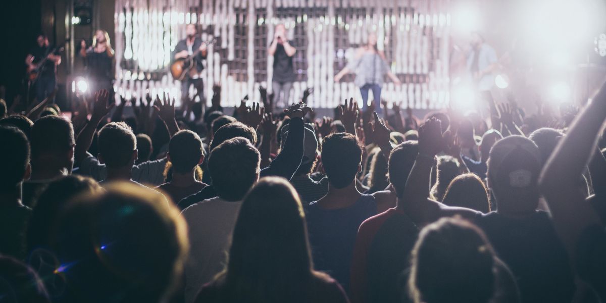 Público en un concierto