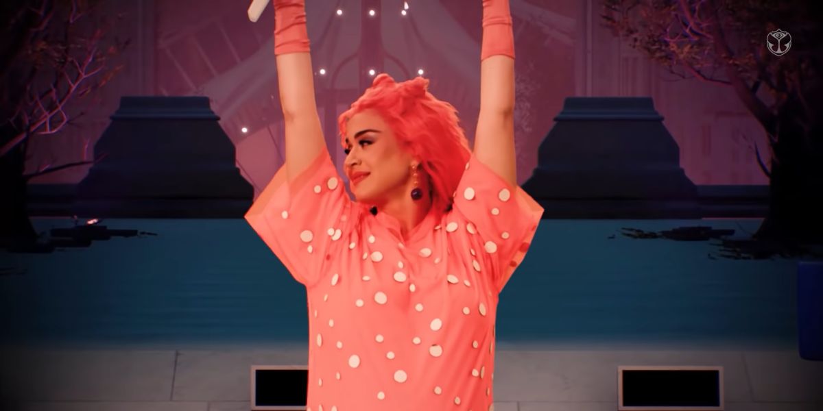 Katy Perry, embarazada en su concierto en Tomorrowland digital