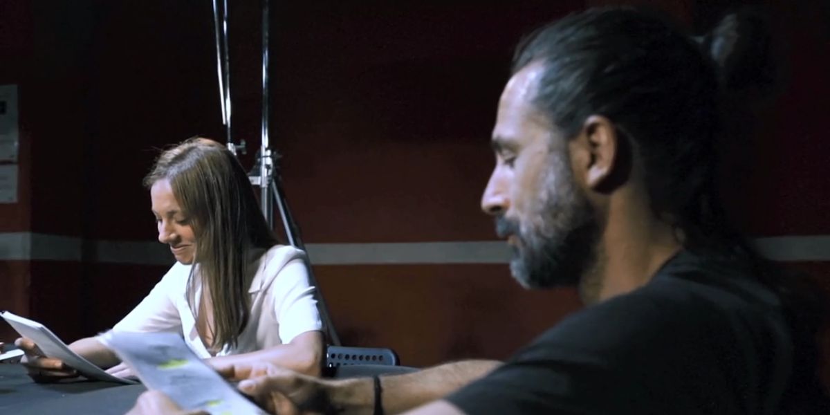 Michelle Jenner y Hugo Silva en el nuevo rodaje de 'Los hombres de Paco'