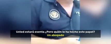 La paciencia de un policía ante una mujer que intenta evitar ser multada por no llevar mascarilla se hace viral La paciencia de un policía ante una mujer que intenta evitar ser multada por no llevar mascarilla se hace viral