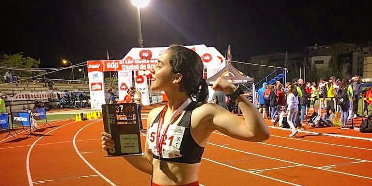 La atleta y entrenadora granadina, Claudia Hernández Rey
