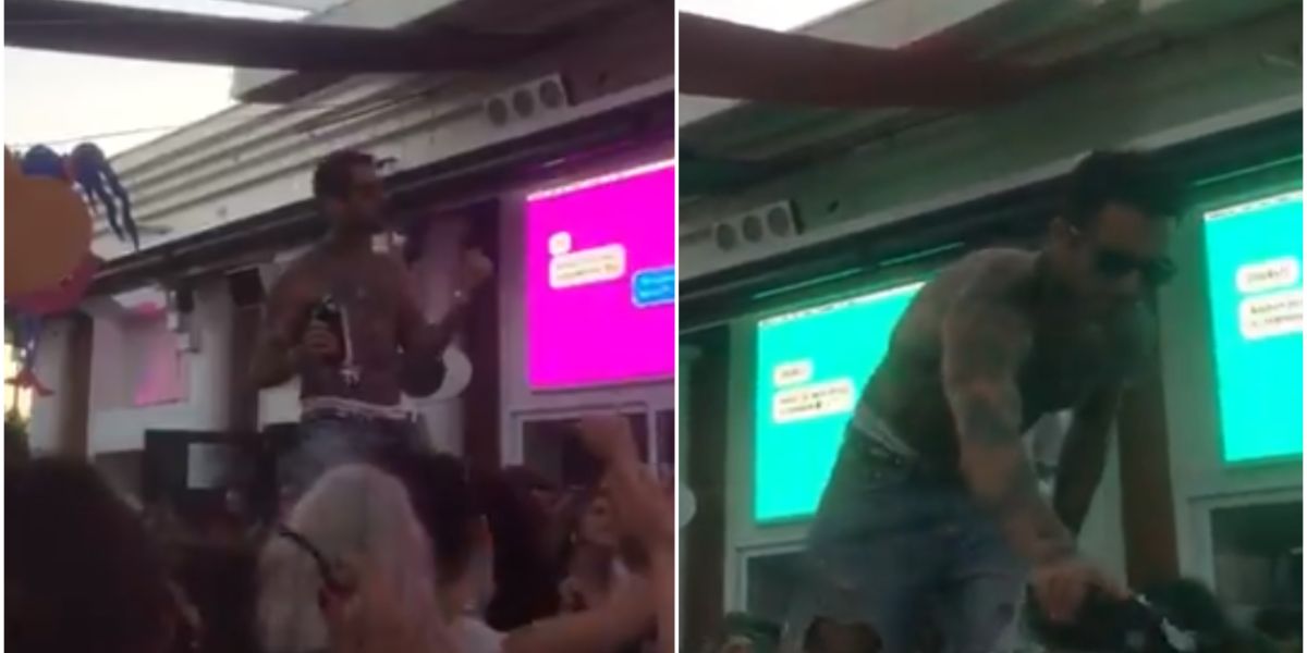Las preocupantes imágenes de una fiesta en Torremolinos en la que todos beben de la misma botella