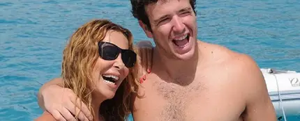 Imagen de archivo de Ana Obregón con su hijo en Mallorca Imagen de archivo de Ana Obregón con su hijo en Mallorca