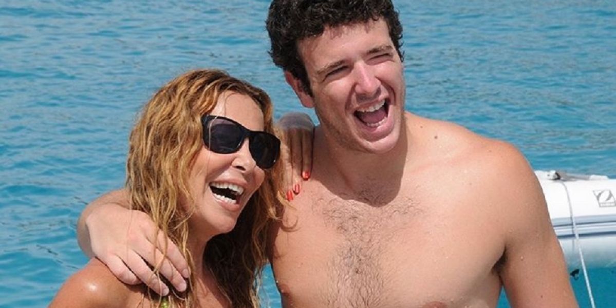 Imagen de archivo de Ana Obregón con su hijo en Mallorca