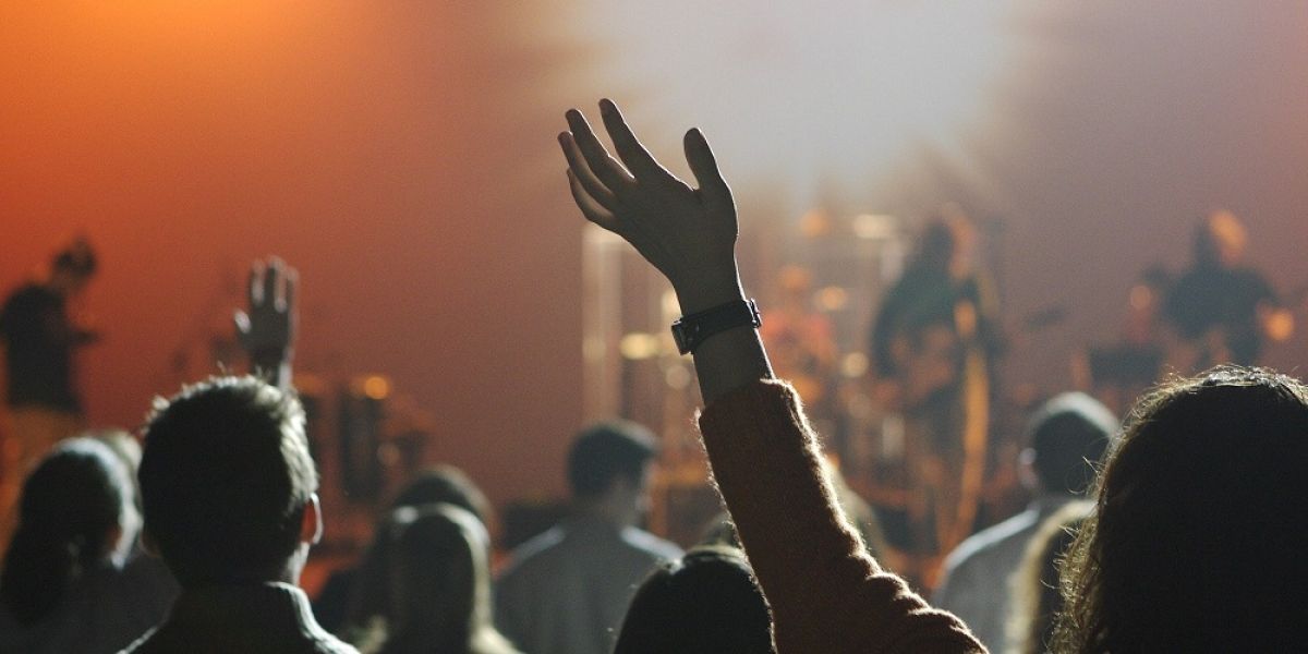 Imagen de archivo de un concierto