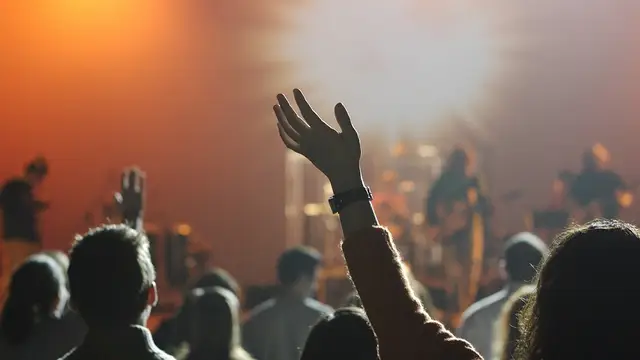 Imagen de archivo de un concierto
