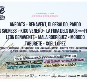 Cartel del Mallorca Live Fest Summer Edition Cartel del Mallorca Live Fest Summer Edition