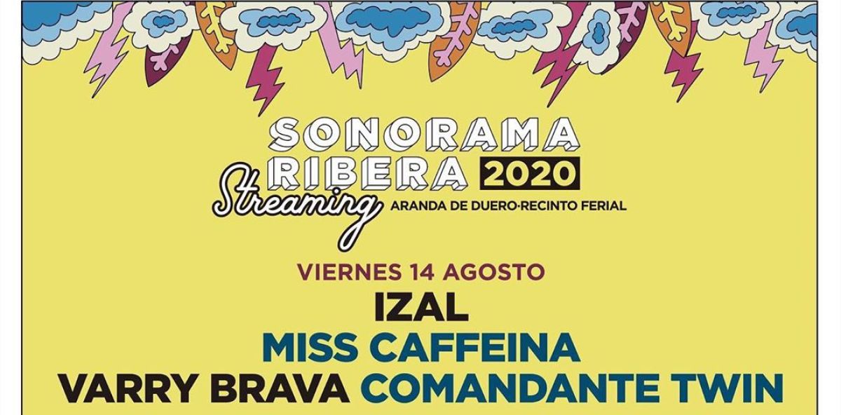 Cartel del Sonorama Ribera 2020