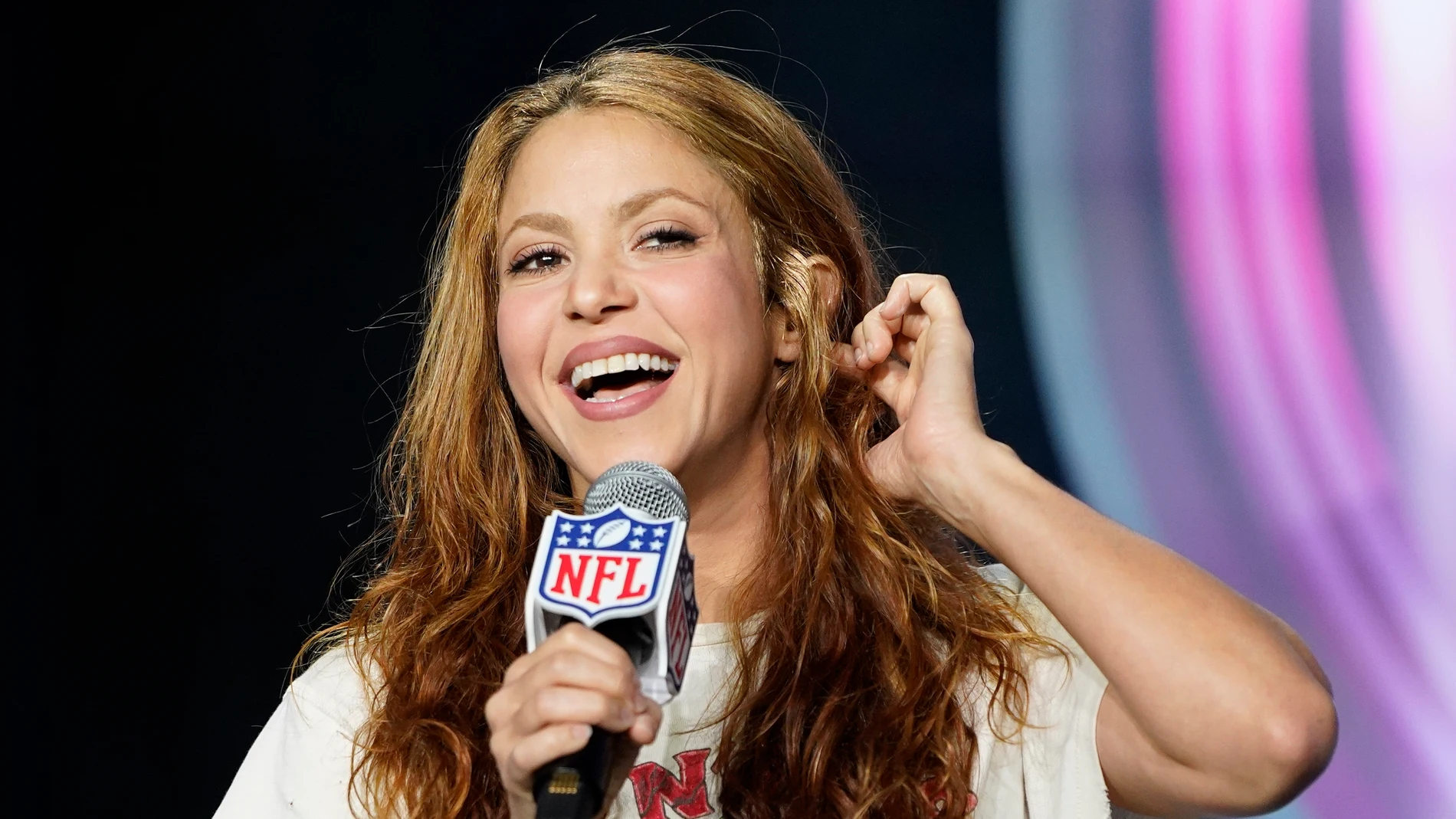 Shakira durante la presentación de la Super Bowl 2020 Shakira durante la presentación de la Super Bowl 2020