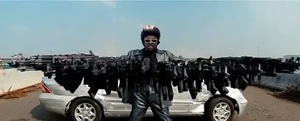 Will.i.am en el vídeo de 'Action' de Black Eyed Peas Will.i.am en el vídeo de 'Action' de Black Eyed Peas