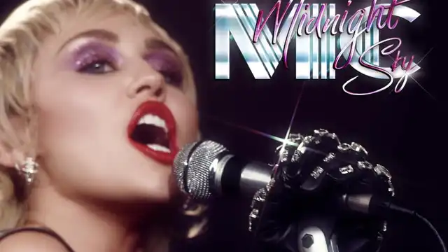 Portada de 'Midnight Sky' de Miley Cyrus