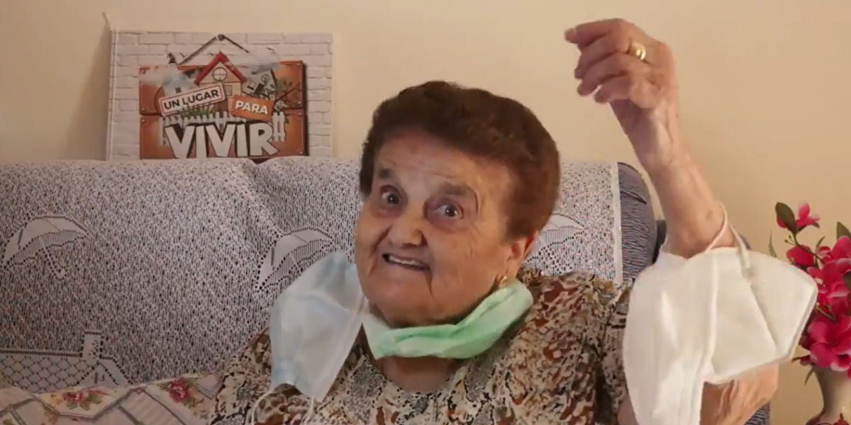 El importante mensaje de la abuela Rosario que se ha vuelto viral