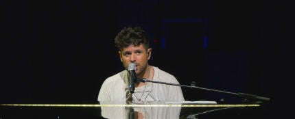 Pablo López durante su concierto en el festival Starlite de Marbella