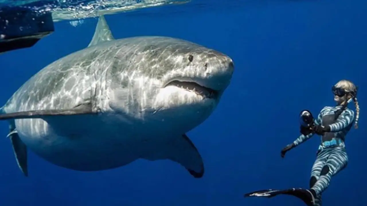 El alegato de One Ocean Diving sobre el gran tiburón blanco: "Son grandes, pero no son malos" El alegato de One Ocean Diving sobre el gran tiburón blanco: "Son grandes, pero no son malos"