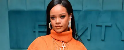 Rihanna durante un evento en Nueva York Rihanna durante un evento en Nueva York