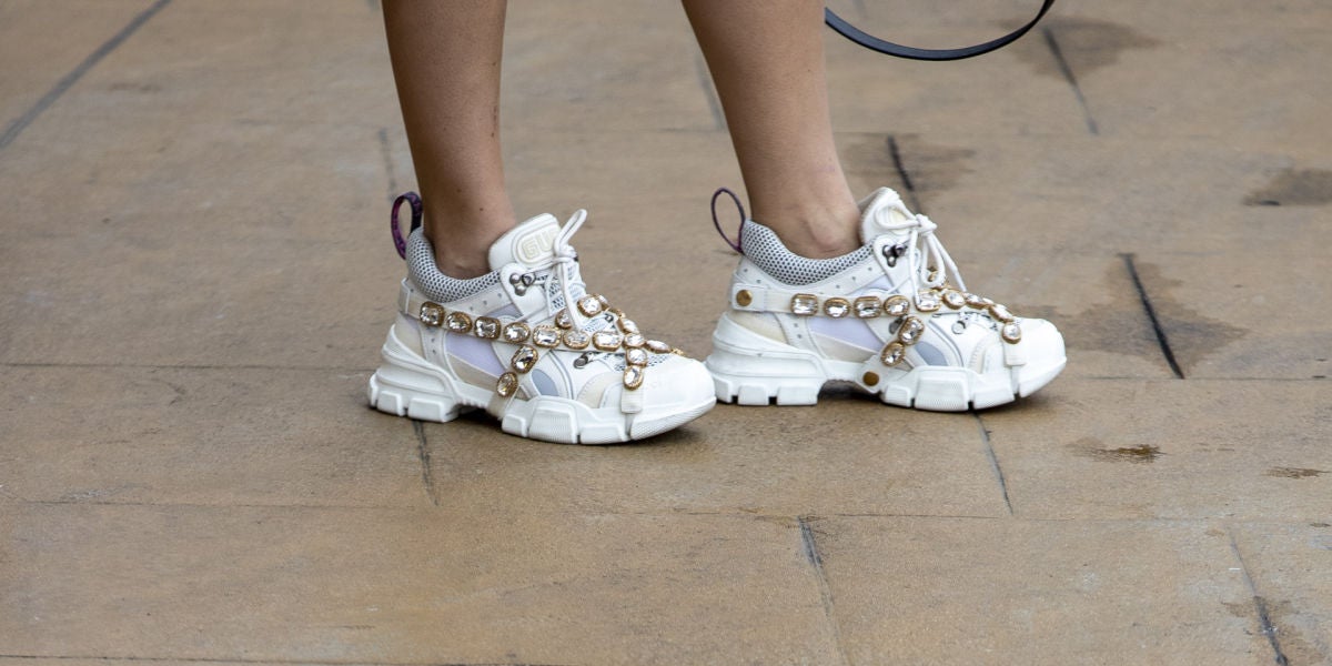 Las zapatillas Gucci de Blanca Suárez