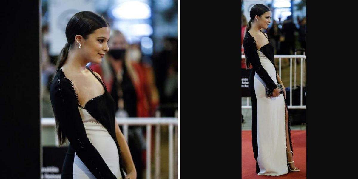 Manuela Sanz en el Festival de Cine de San Sebastián