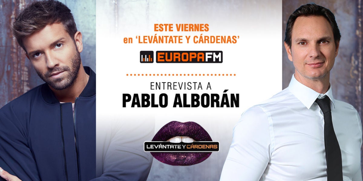 Pablo Alborán en Levántate y Cárdenas