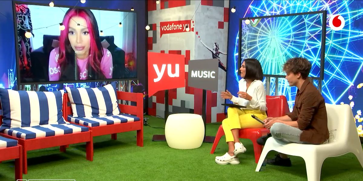 Anitta en 'yu Music'