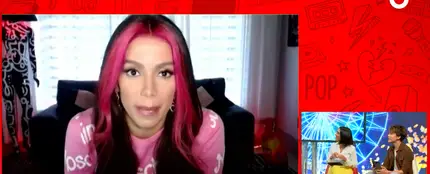 Anitta en 'yu Music' Anitta en 'yu Music'