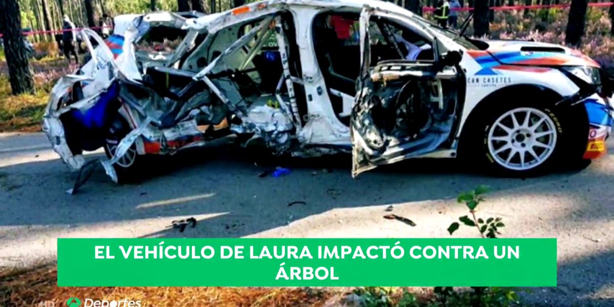 Deportes Antena 3 (11-10-20) Muere Laura Salvo, copiloto española de 21 años, en un accidente en un Rally de Portugal
