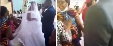Irrumpe una boda porque su marido se está casando con otra mujer Irrumpe una boda porque su marido se está casando con otra mujer