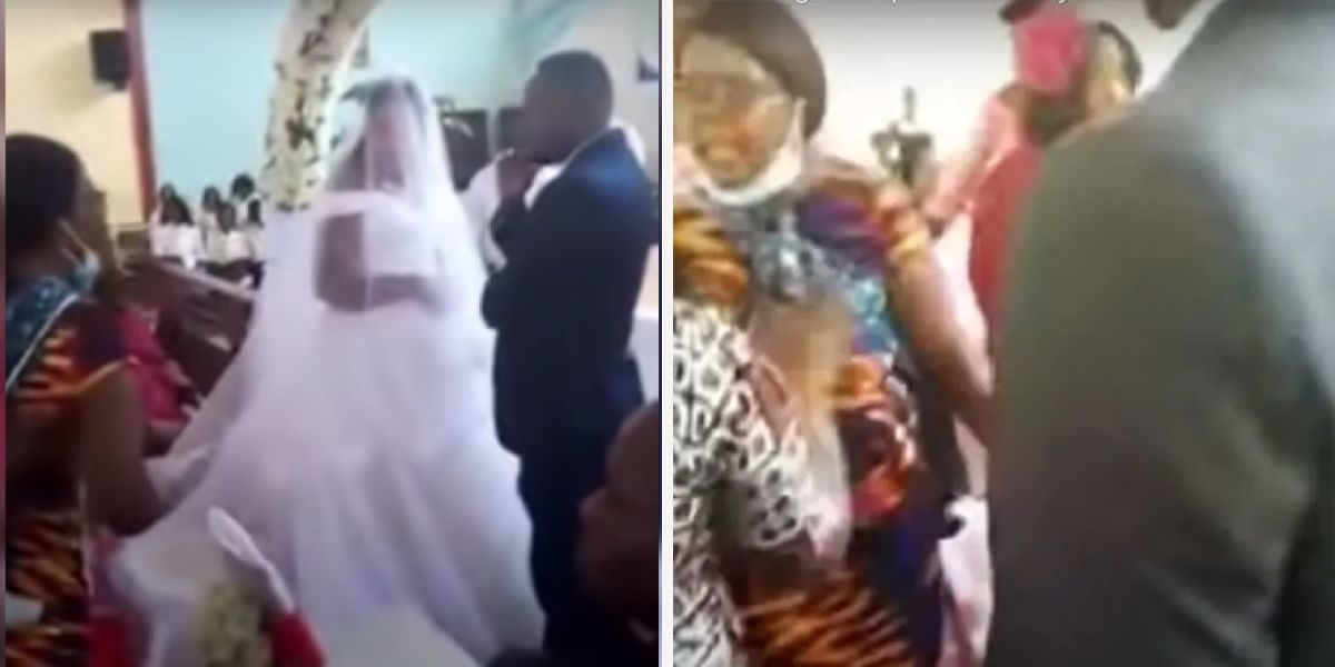 Irrumpe una boda porque su marido se está casando con otra mujer