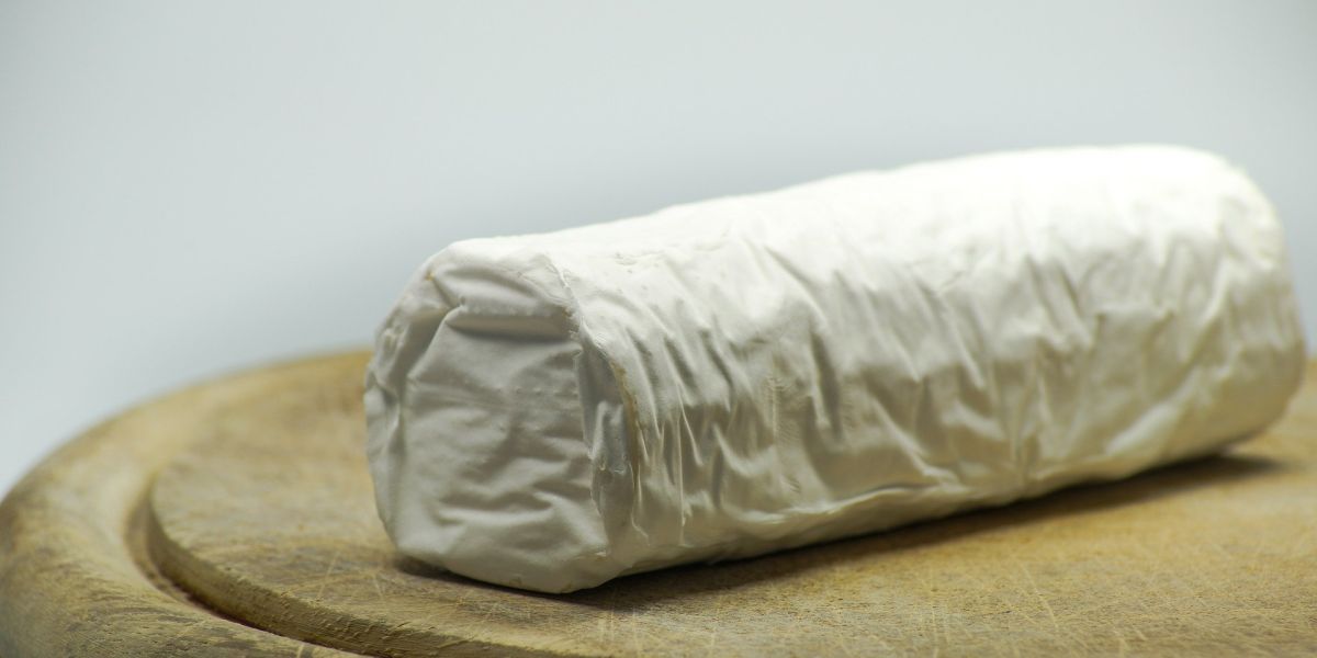 Imagen de un queso rulo de cabra