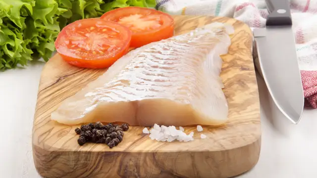 Un trozo de bacalao