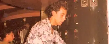 Imagen de José Padilla pinchando en Ibiza Imagen de José Padilla pinchando en Ibiza