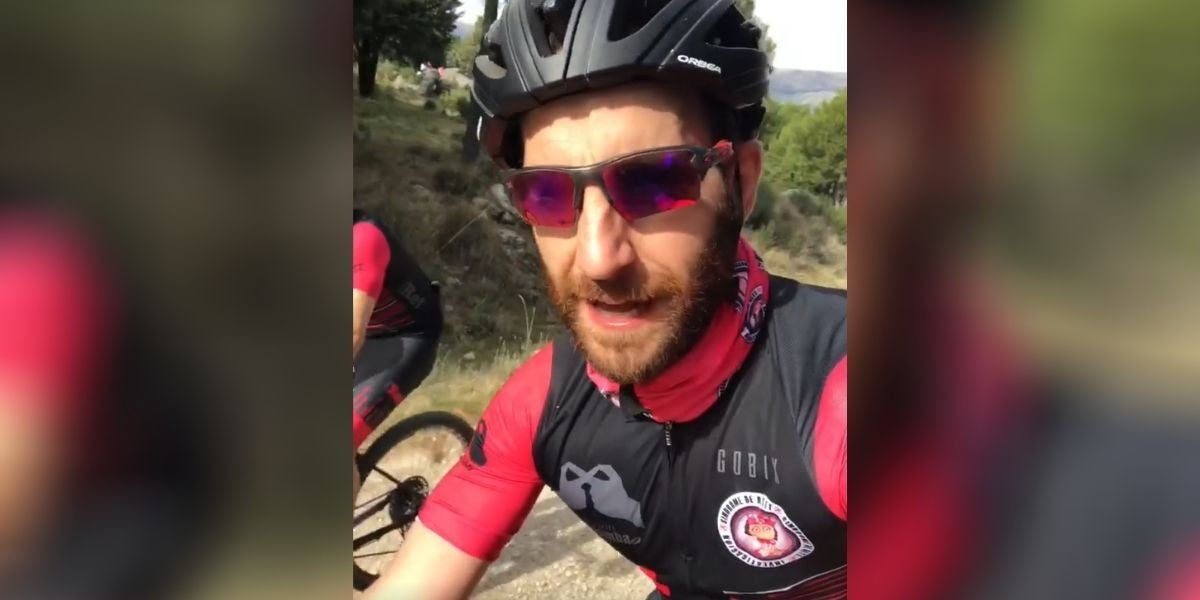 Dani Rovira celebra su cumpleaños con una ruta en bici