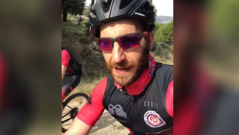 Dani Rovira celebra su cumpleaños con una ruta en bici
