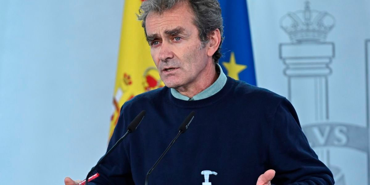 El director del Centro de Alertas y Emergencias Sanitarias, Fernando Simón