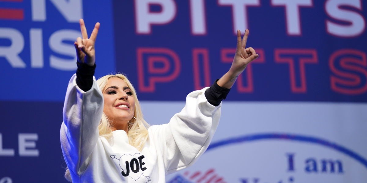 Elecciones EEUU 2020: Lady Gaga participa en el último acto de campaña de Joe Biden