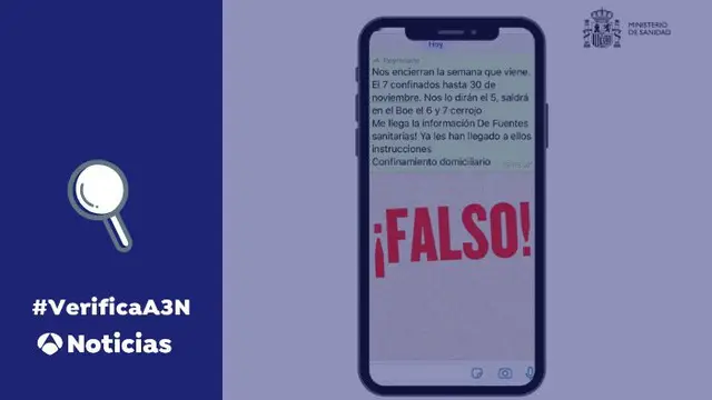 Bulo desmentido por Sanidad
