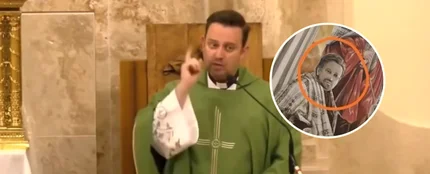 El cura de Valdepeñas se manda pintar en los frescos de la iglesia El cura de Valdepeñas se manda pintar en los frescos de la iglesia