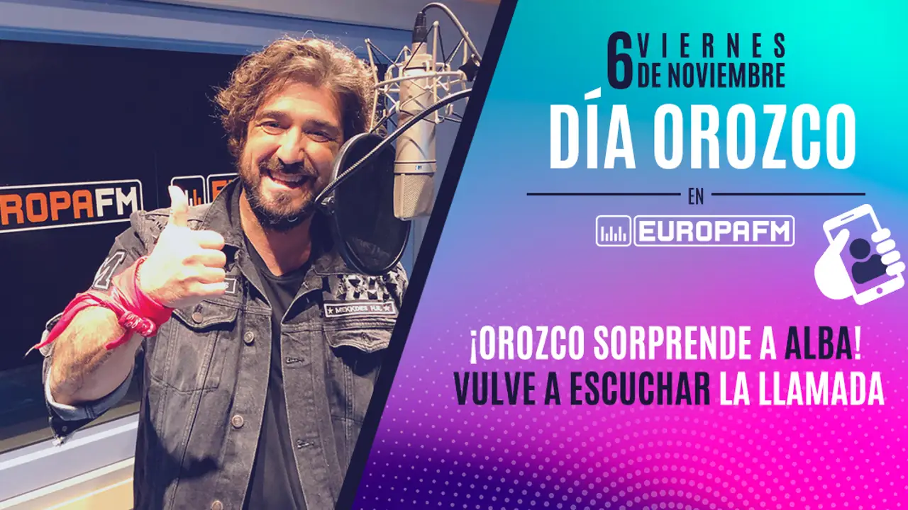 Orozco sorprende a Alba en el Día Orozco Europa FM Orozco sorprende a Alba en el Día Orozco Europa FM