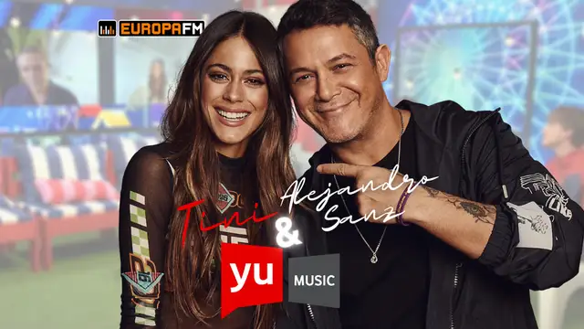 Alejandro Sanz y Tini en 'yu Music'