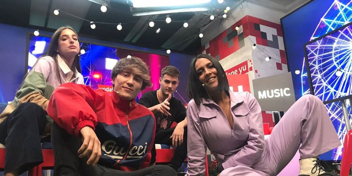 Delaporte y Bnet con Carlos Marco y Lorena Castell en 'yuMusic'