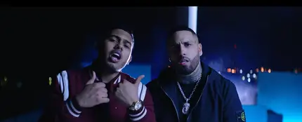 Myke Towers y Nicky Jam en el videoclip de 'Polvo' Myke Towers y Nicky Jam en el videoclip de 'Polvo'