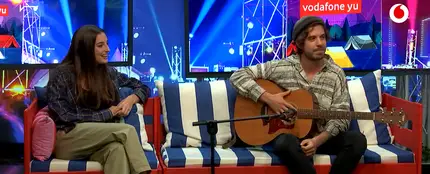 Delaporte y Roi Méndez en 'yu Music' Delaporte y Roi Méndez en 'yu Music'