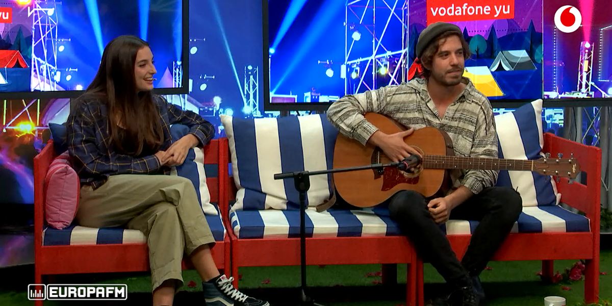 Delaporte y Roi Méndez en 'yu Music'
