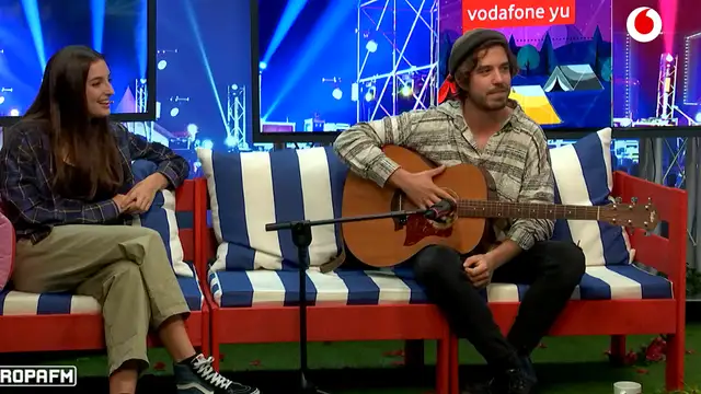 Delaporte y Roi Méndez en 'yu Music'