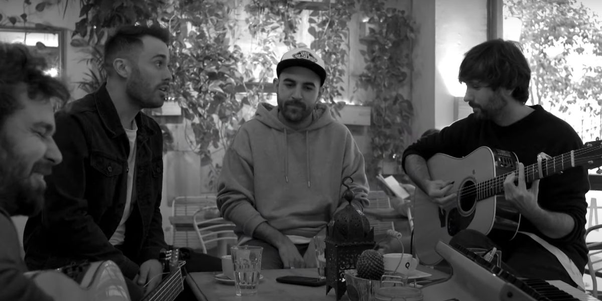 Arnau Griso, Nil Moliner y David Otero en 'Una vez más'