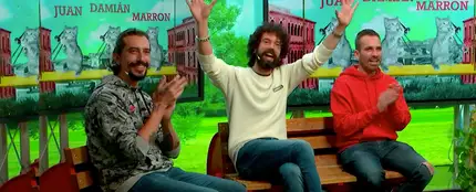 Juan, Damián y Marron Juan, Damián y Marron