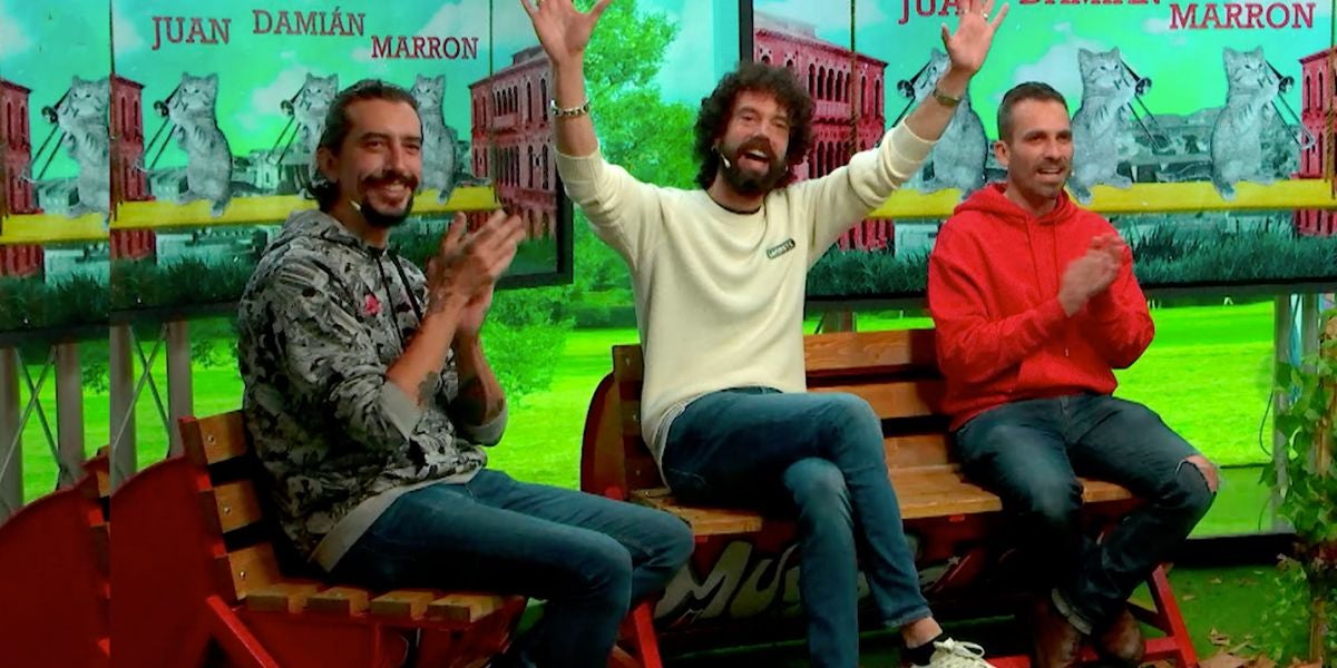 Juan, Damián y Marron