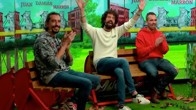 Juan, Damián y Marron