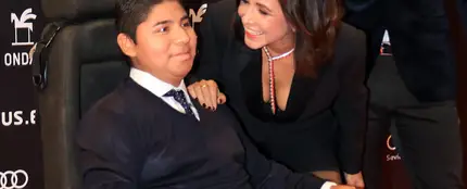 Isabel Gemio con su hijo Gustavo en los Premios Ondas 2017 Isabel Gemio con su hijo Gustavo en los Premios Ondas 2017