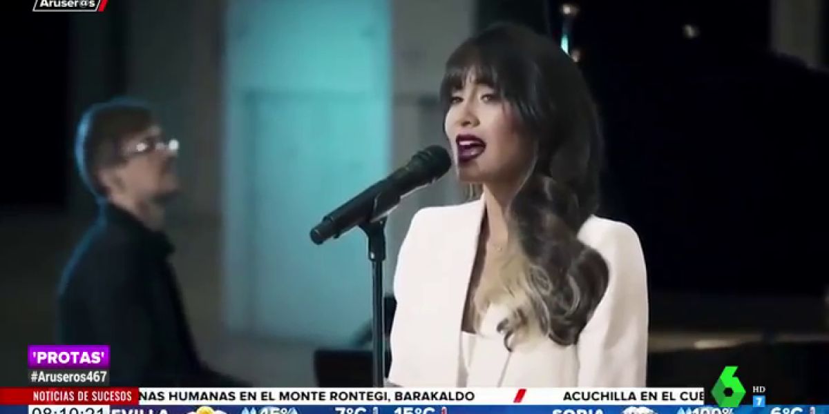Escucha la versión "magistral" de Aitana del 'Mujer contra mujer' de Mecano