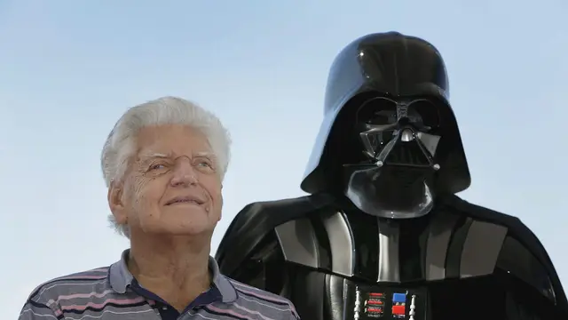 El actor David Prowse, que interpretó el papel de Darth Vader en la saga original de "La Guerra de las Galaxias"